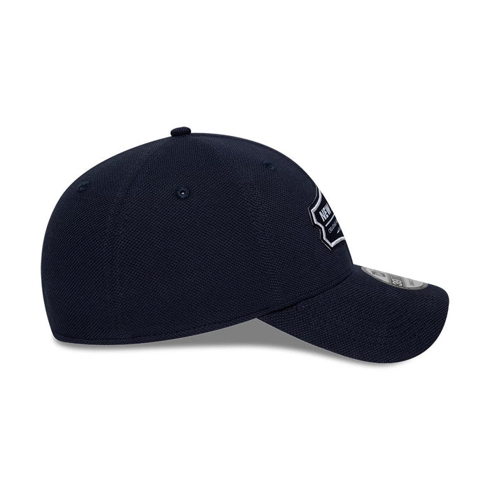 Pictured is this New Era Jersey 39THIRTY Stretch Fit cap in navy. 5