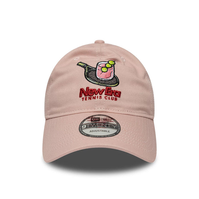 Pictured is this New Era Tennis Club 9TWENTY cap in pastel pink. 2