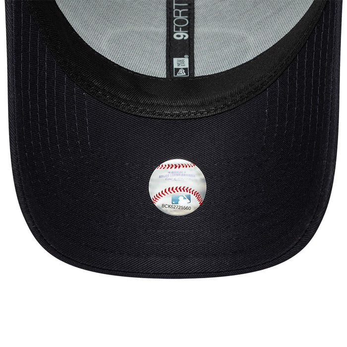 Pictured is this MLB Patch New York Yankees 9FORTY cap in navy. 5