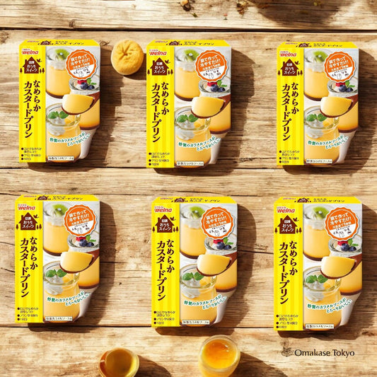 Nissin Welna Smooth Custard Pudding Mix 6 Boxes