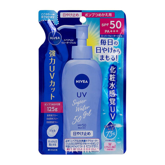 NIVEA Super Water Gel Sunscreen SPF50 PA+++ (Refill) 125g