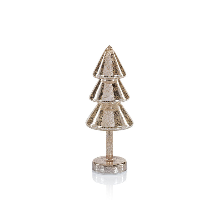 Noel Sparkle Spruce LED Tree - Gold - Set of 2 - Holiday Decor by Carlyle Avenue