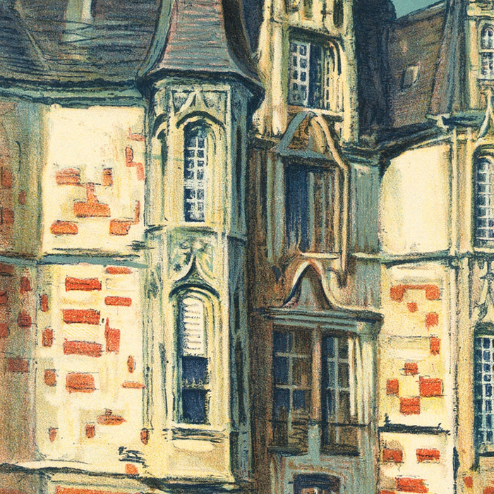 Normandy Travel Poster: Excursions en Normandie