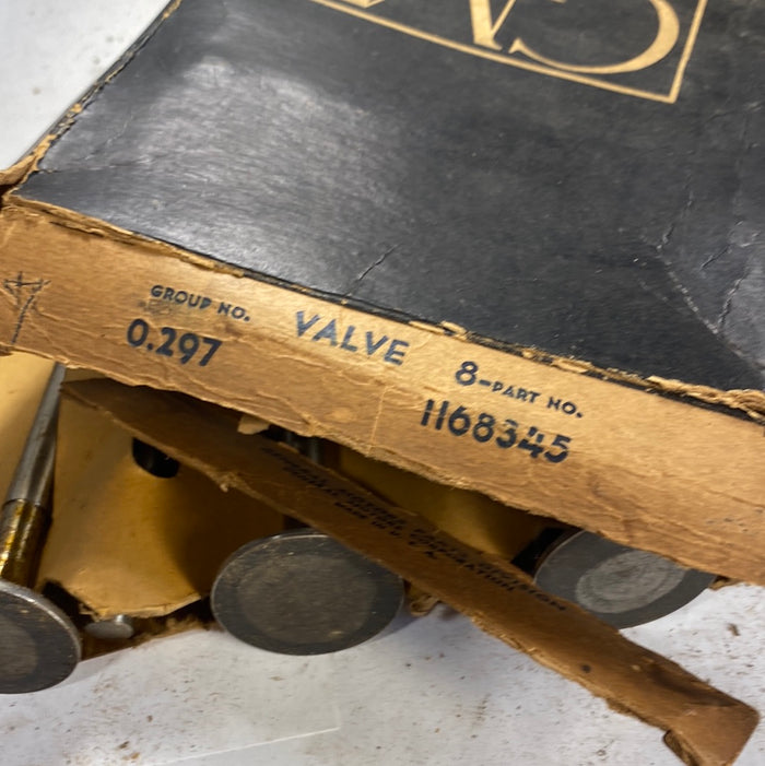 NOS GM engine valve x7 Group 0.297 1168345 NOS