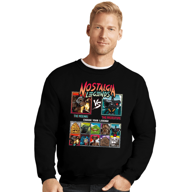 Crewneck Sweater, Unisex / Small / Black