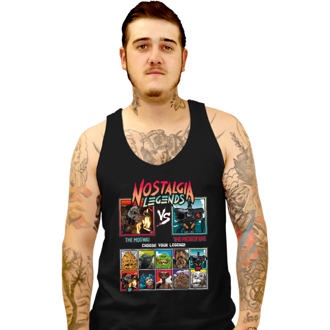 Tank Top, Unisex / Small / Black