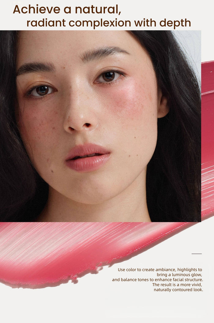 NUSCENTS Dawn Glow Highlighter & Blusher Palette T5751