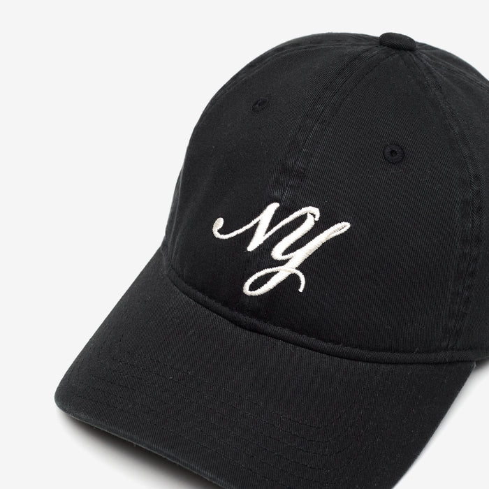 NY City Script Cap | Black
