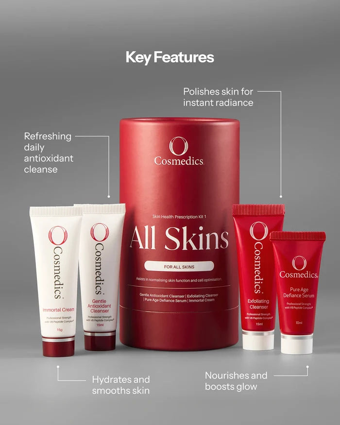 O Cosmedics Skin Health Prescription Kit #1 All Skins