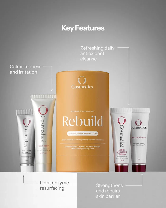 O Cosmedics Skin Health Prescription Kit #3 Rebuild