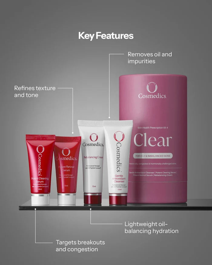 O Cosmedics Skin Health Prescription Kit #4 Clear