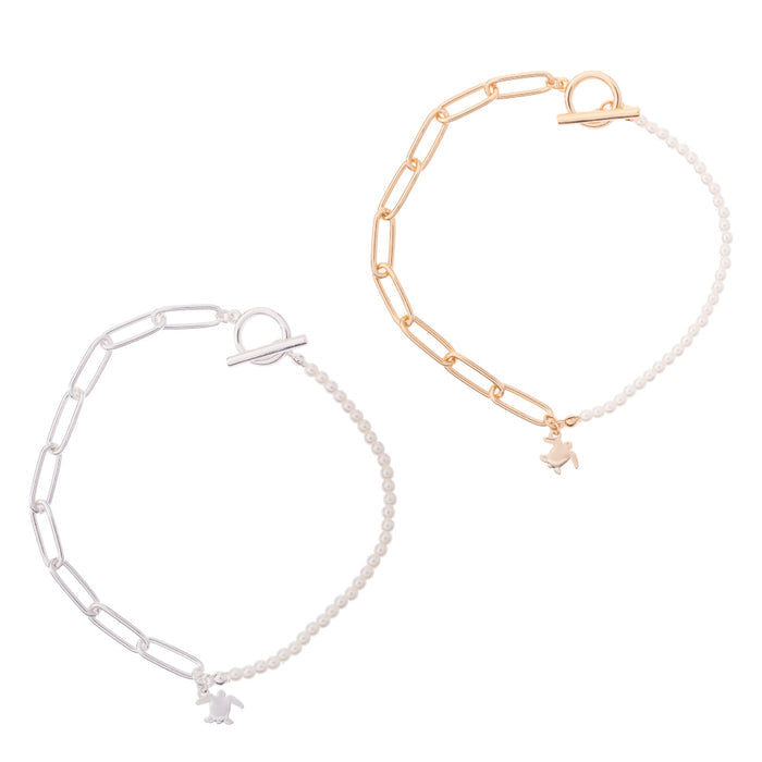 Ocean Life Chain Link Anklet