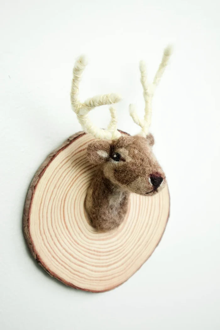 Oh Deer! Felted Taxidermy - Needle Felting Kit
