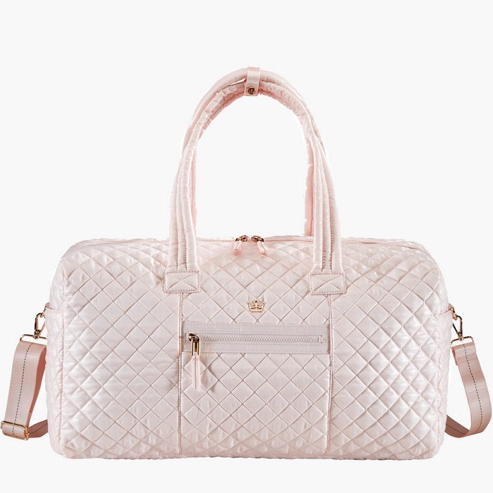 Oliver Thomas 24/7 Weekender Duffle - Multiple Colors Luggage in Petal Pink at Wrapsody