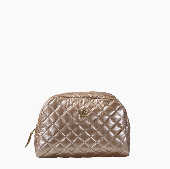 Oliver Thomas KST Cosmetic Bag Large Travel Accessories in Rose Gold at Wrapsody