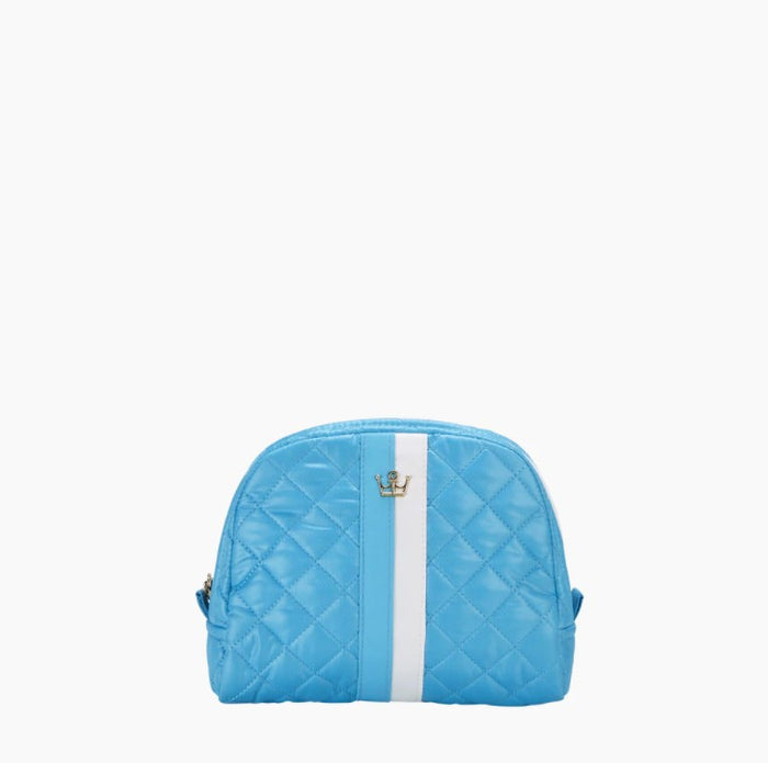 Oliver Thomas KST Cosmetic Medium Travel Accessories in Electric Blue at Wrapsody
