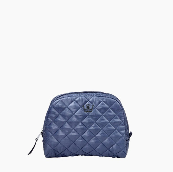 Oliver Thomas KST Cosmetic Medium Travel Accessories in Navy at Wrapsody