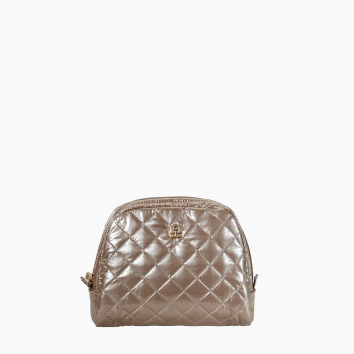Oliver Thomas KST Cosmetic Medium Travel Accessories in Rose Gold at Wrapsody