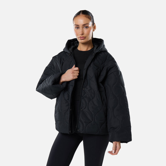 Onion Quilt Puffer | Black