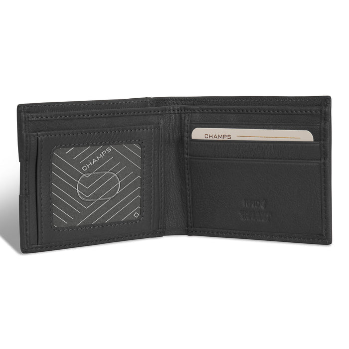 Onyx / Leather Access Bi-Fold Wallet *Drop Ship*