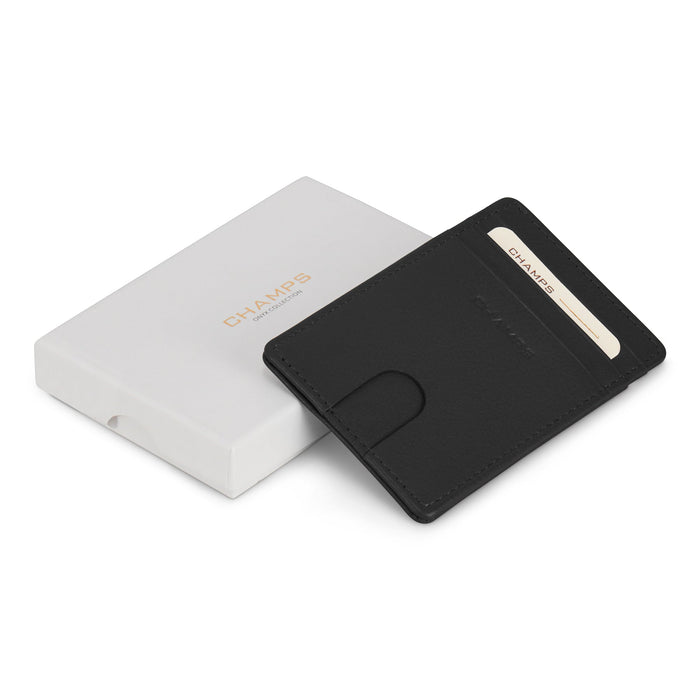 Onyx / Leather Access Card Case *Drop Ship*