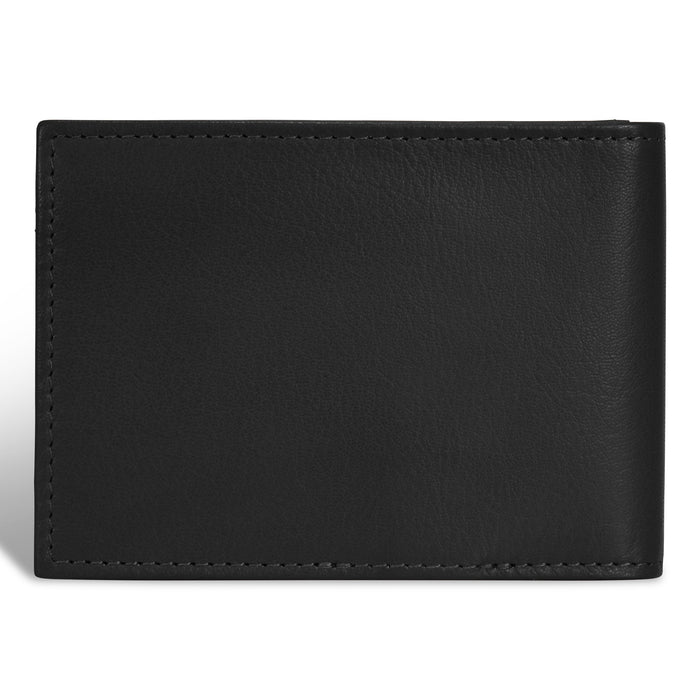 Onyx / Leather Bi-Fold Clip Wallet *Drop Ship*