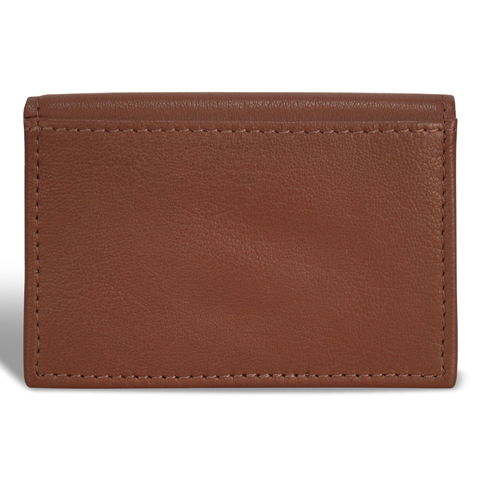 Onyx / Leather Card Case *Drop Ship*