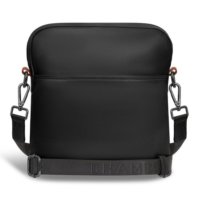 Onyx / Leather Cross-Body Bag *Drop Ship* - Bentley