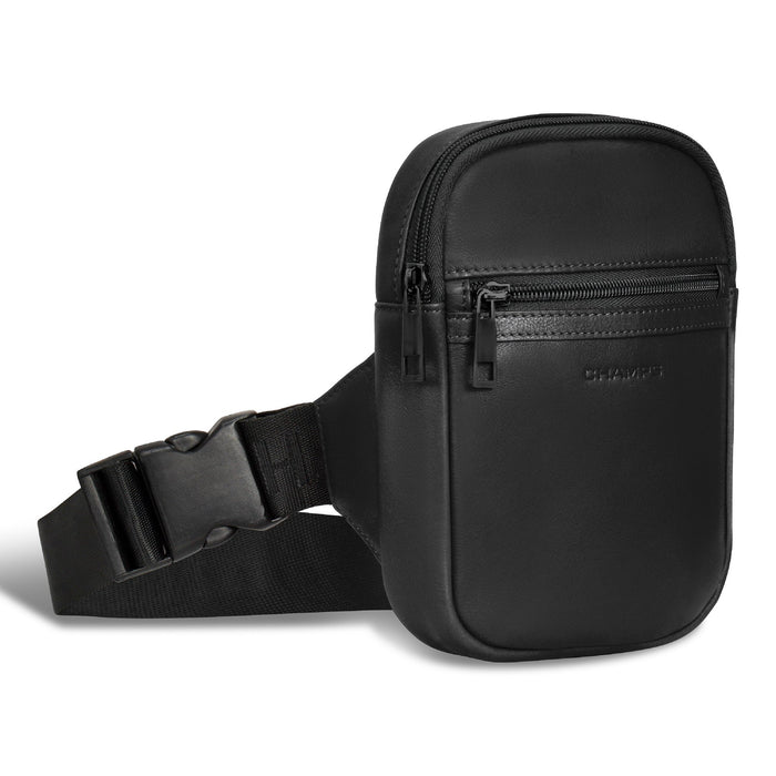 Onyx / Leather Holster Crossbody Bag *Drop Ship*