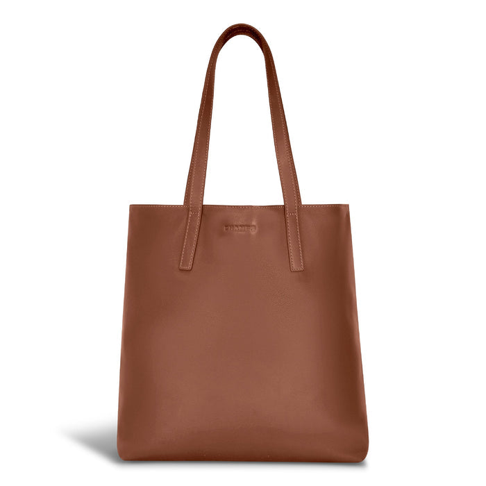 Onyx / Leather Vertical Tote *Drop Ship* - Bentley