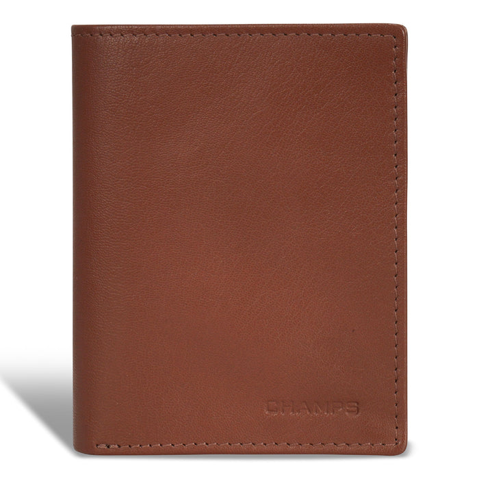 Onyx / Leather Vertical Wallet *Drop Ship*