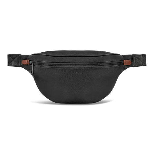 Onyx / Leather Waist-Pack *Drop Ship* - Bentley