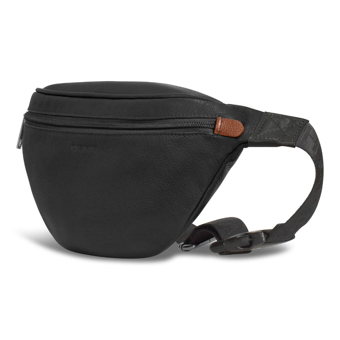 Onyx / Leather Waist-Pack *Drop Ship* - Bentley