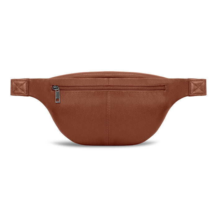 Onyx / Leather Waist-Pack *Drop Ship* - Bentley