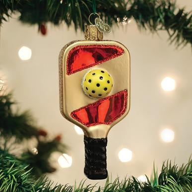 ORNAMENT PICKLEBALL PADDLE -SELLOUT