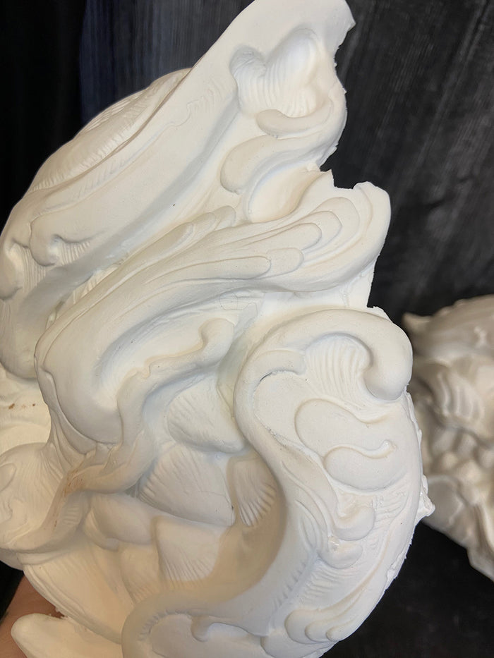 ORNATE PANTHER MASK BLANK
