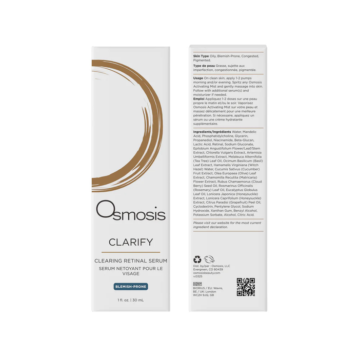 Osmosis Clarify Clearing Retinal Serum 30ml