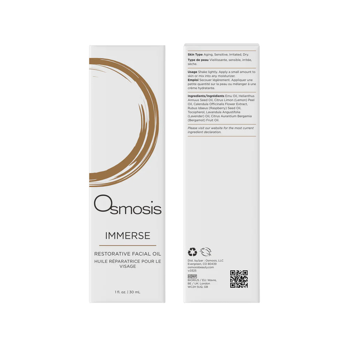 Osmosis Immerse Restorative Facial Oil 30ml