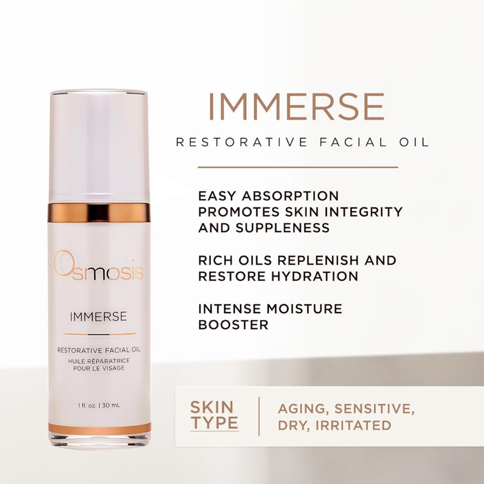 Osmosis Immerse Restorative Facial Oil 30ml