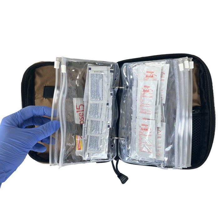 OTC Med Kit- Open with meds