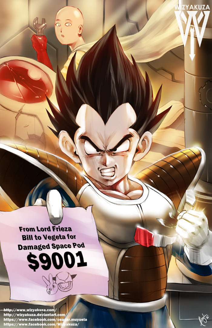 Over 9000 - Wizyakuza.com