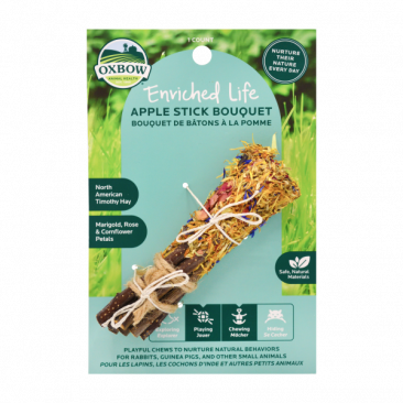 Oxbow Animal Health Enriched Life - Apple Stick Bouquet