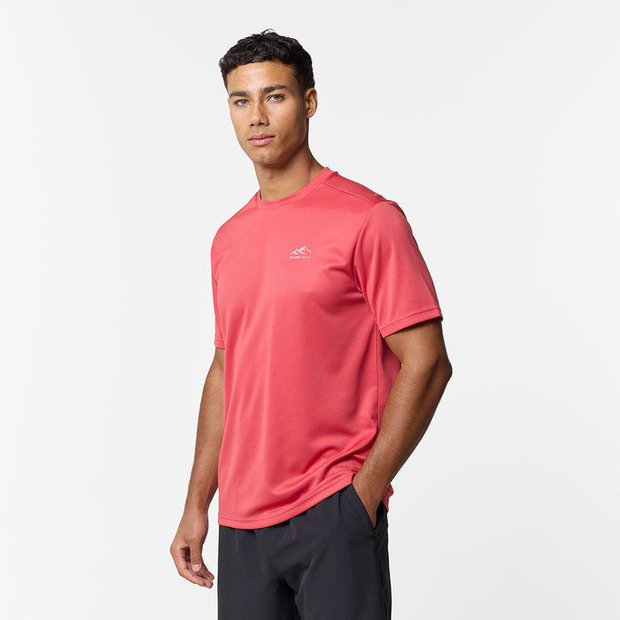 Pace Performance T-Shirt | Coral Red