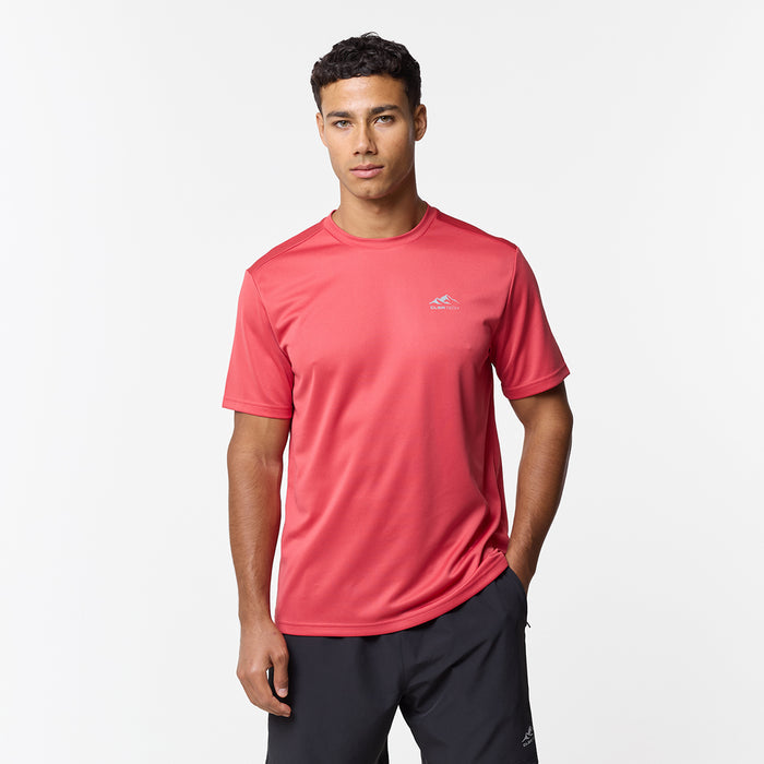 Pace Performance T-Shirt | Coral Red