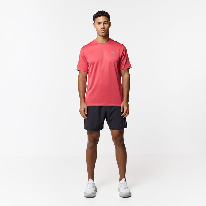 Pace Performance T-Shirt | Coral Red