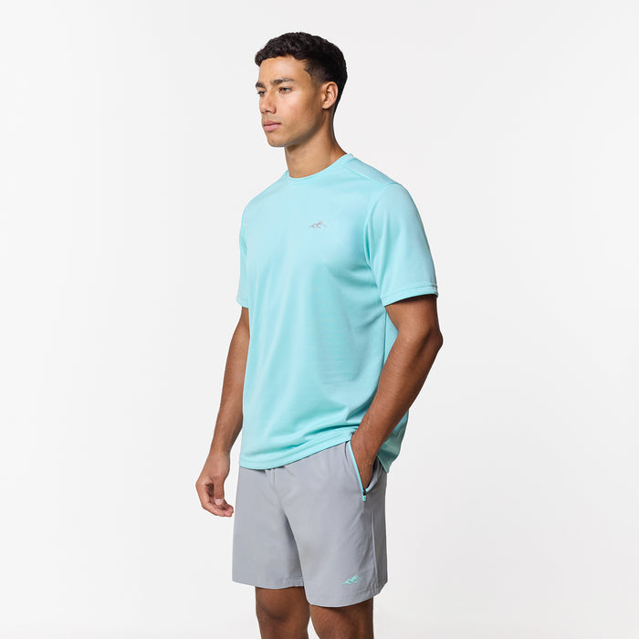 Pace Performance Twinset | Aqua Blue/Ice Grey