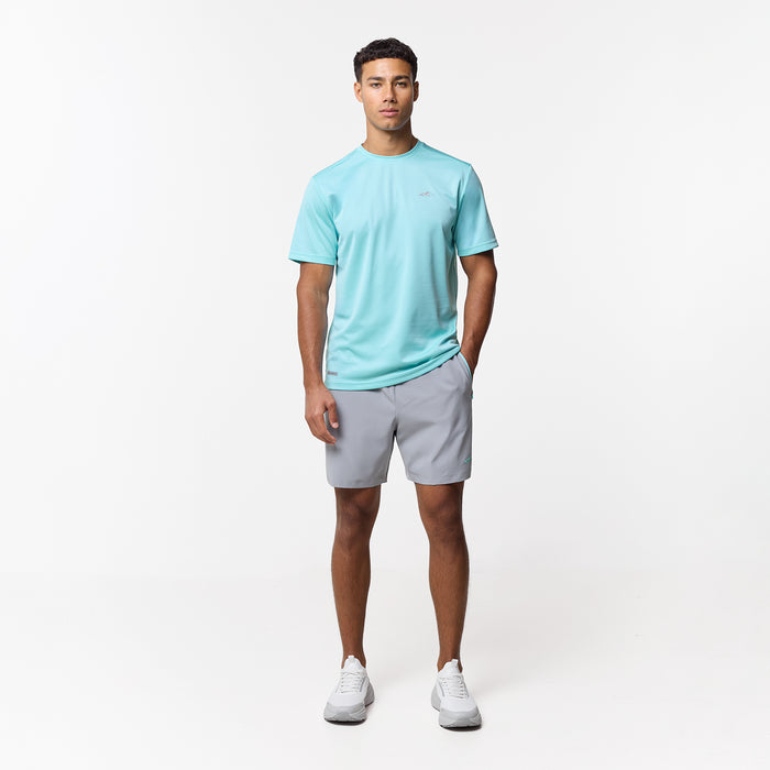 Pace Performance Twinset | Aqua Blue/Ice Grey