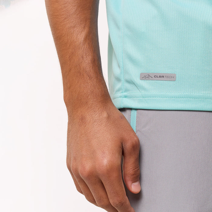 Pace Performance Twinset | Aqua Blue/Ice Grey