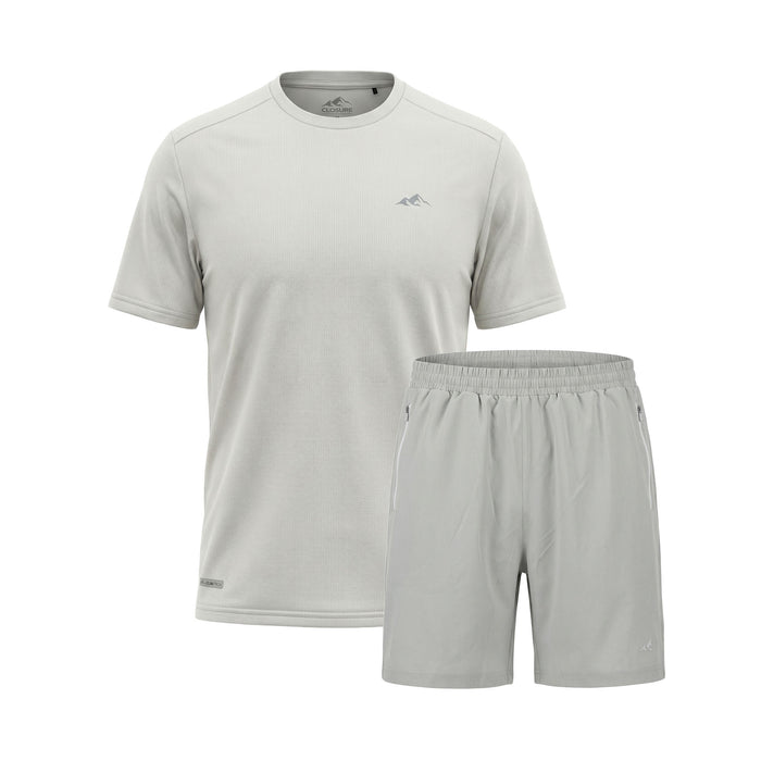 Pace Performance Twinset | Light Sand/Fossil