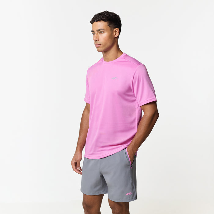 Pace Performance Twinset | Pink/Iron Grey